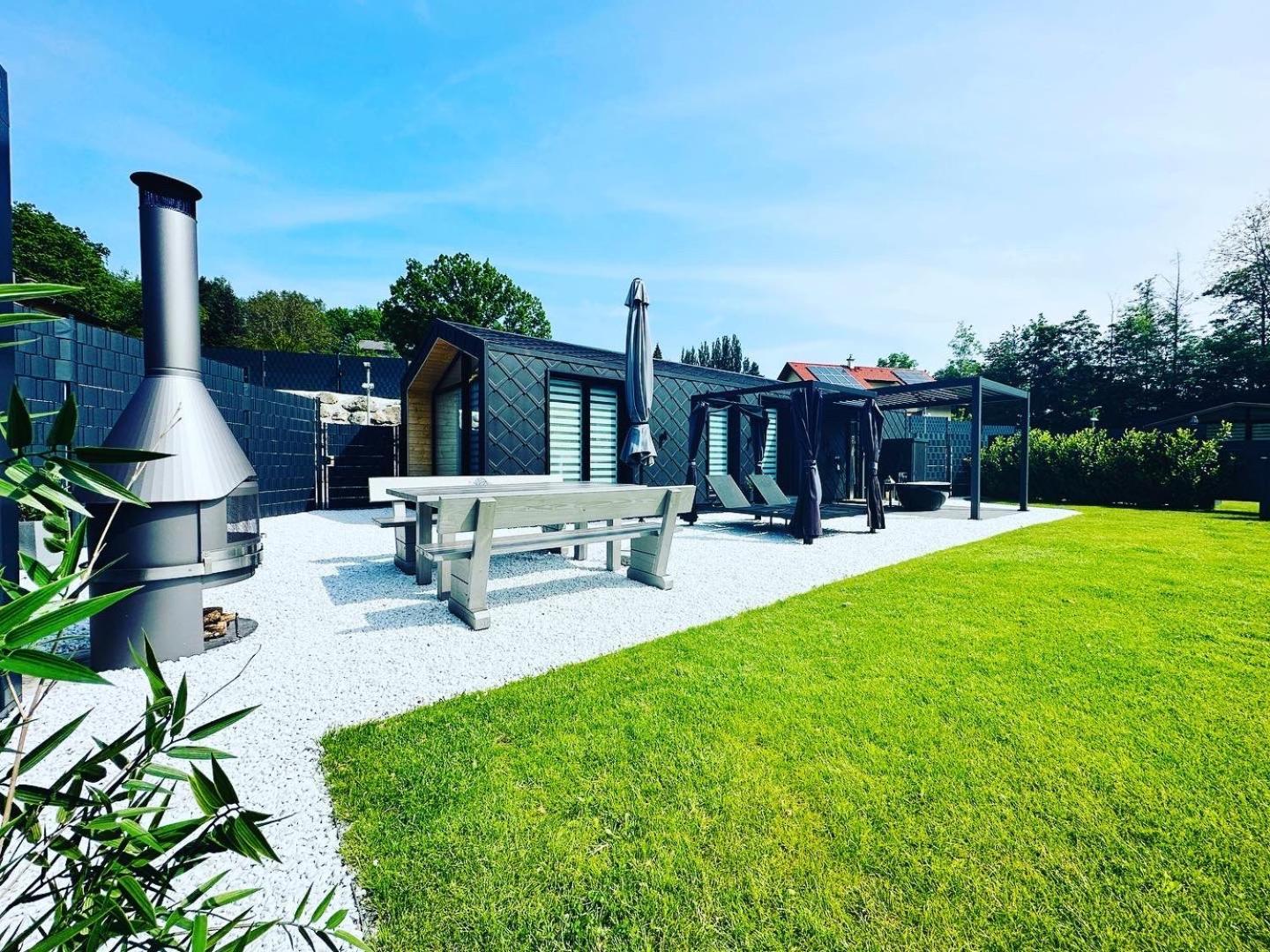 Voralpen Lodge - Ferienhaus Mit Gym & Wellnessbereich Traisen Exteriör bild